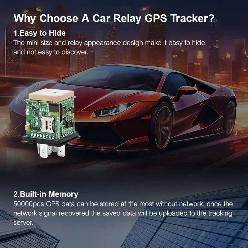 4G Vehicle GPS Tracker with Remote Fuel Cut-Off and Vibration Alarm-DK09 4G