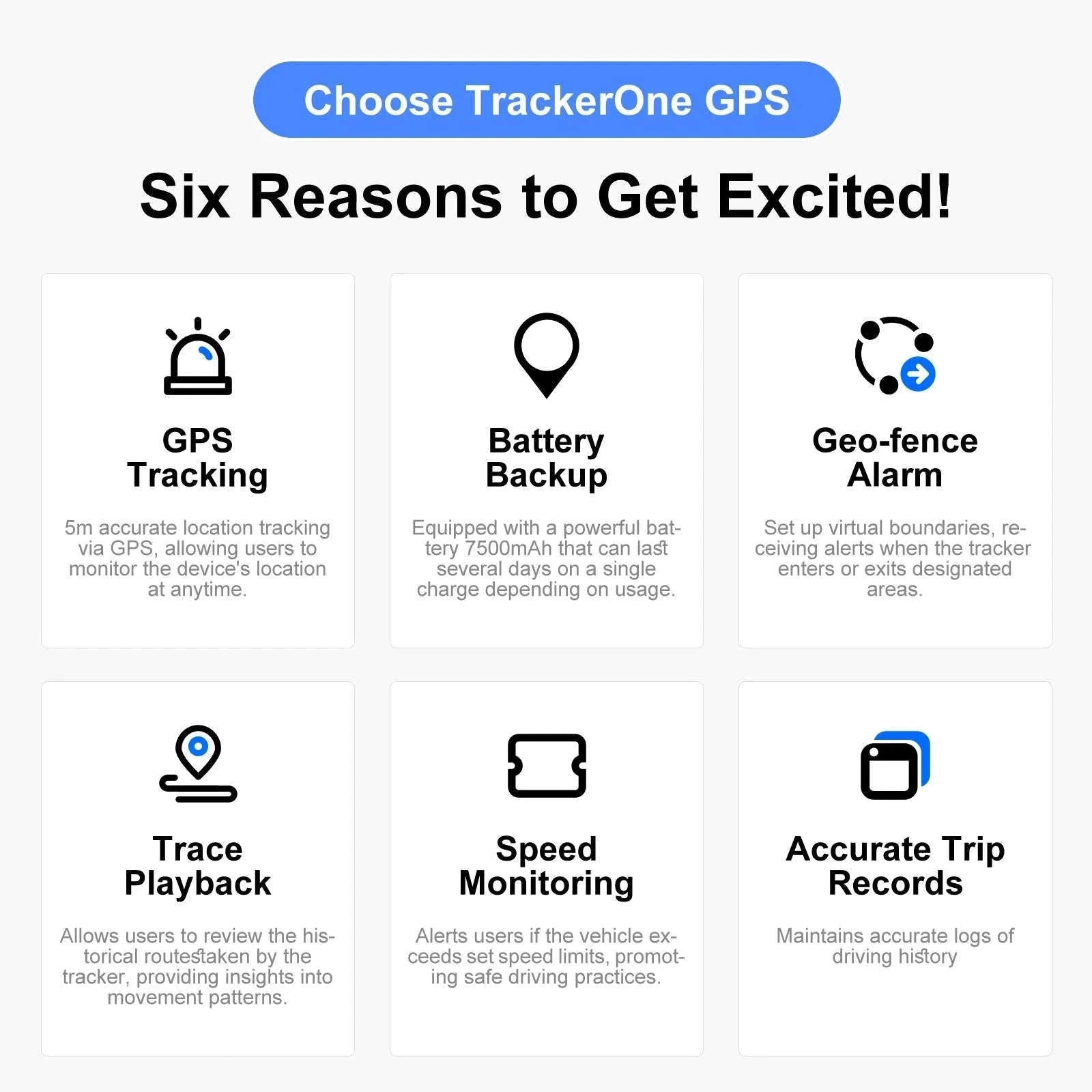 4G Vehicle Tracking Device with 7500mAh Battery and Magnetic Installation-spain / black