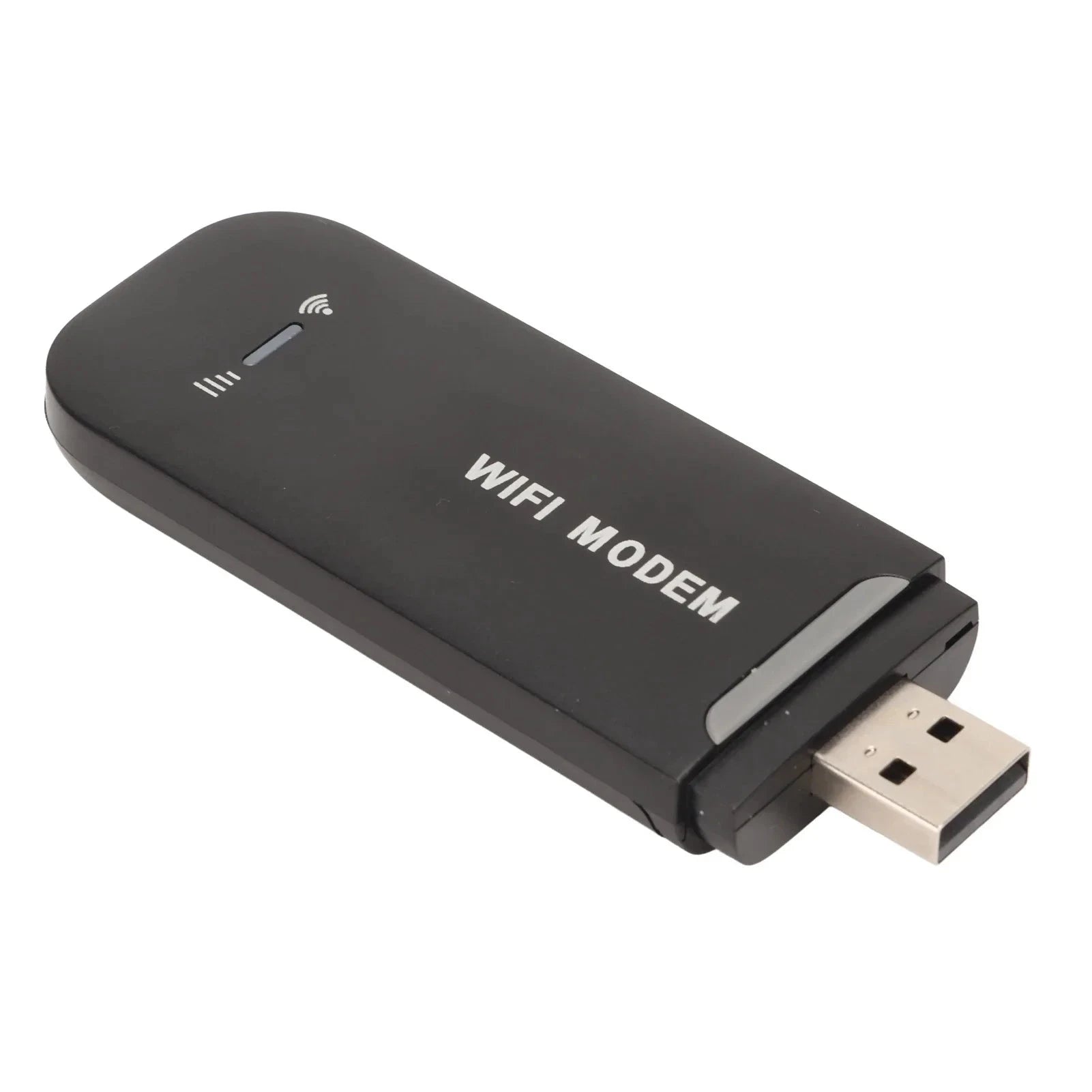 4G WiFi Router Black Up to 10 Users USB Plug and Play Micro SIM Card-black