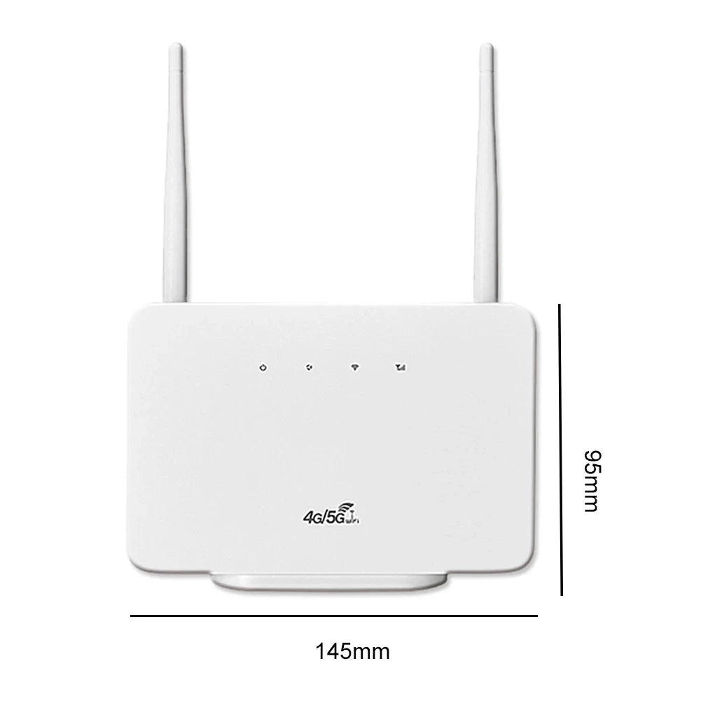 4G Wireless Router with SIM Card Slot for Home and Travel-Default Title