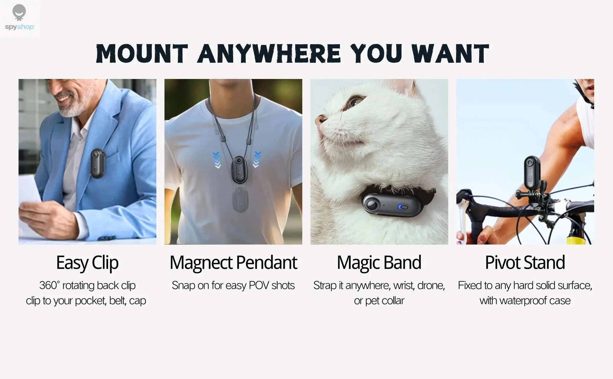 4K & 1080P Outdoor Sports Body Camera – Waterproof, WiFi, POV Mounting-UHD Pro 4K Black / Add 32GB Card