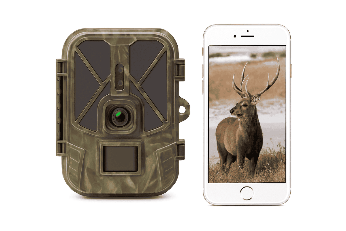 4K 30MP WiFi Trail Camera with Bluetooth App and 10000mAh Battery-WIFI940PRO-LI
