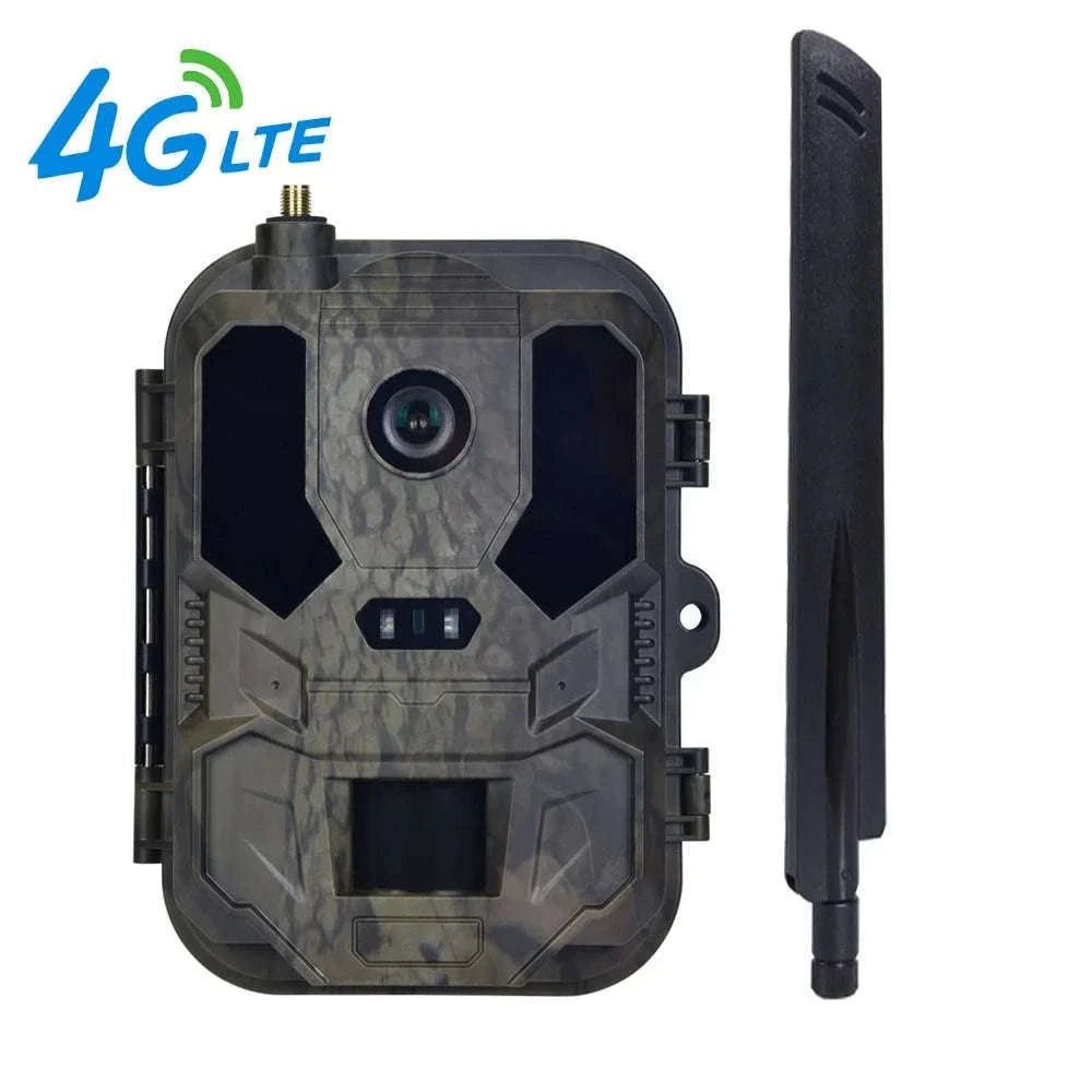 4K 4G Wildlife Trail Camera with 0.2s Trigger and Night Vision-Default Title