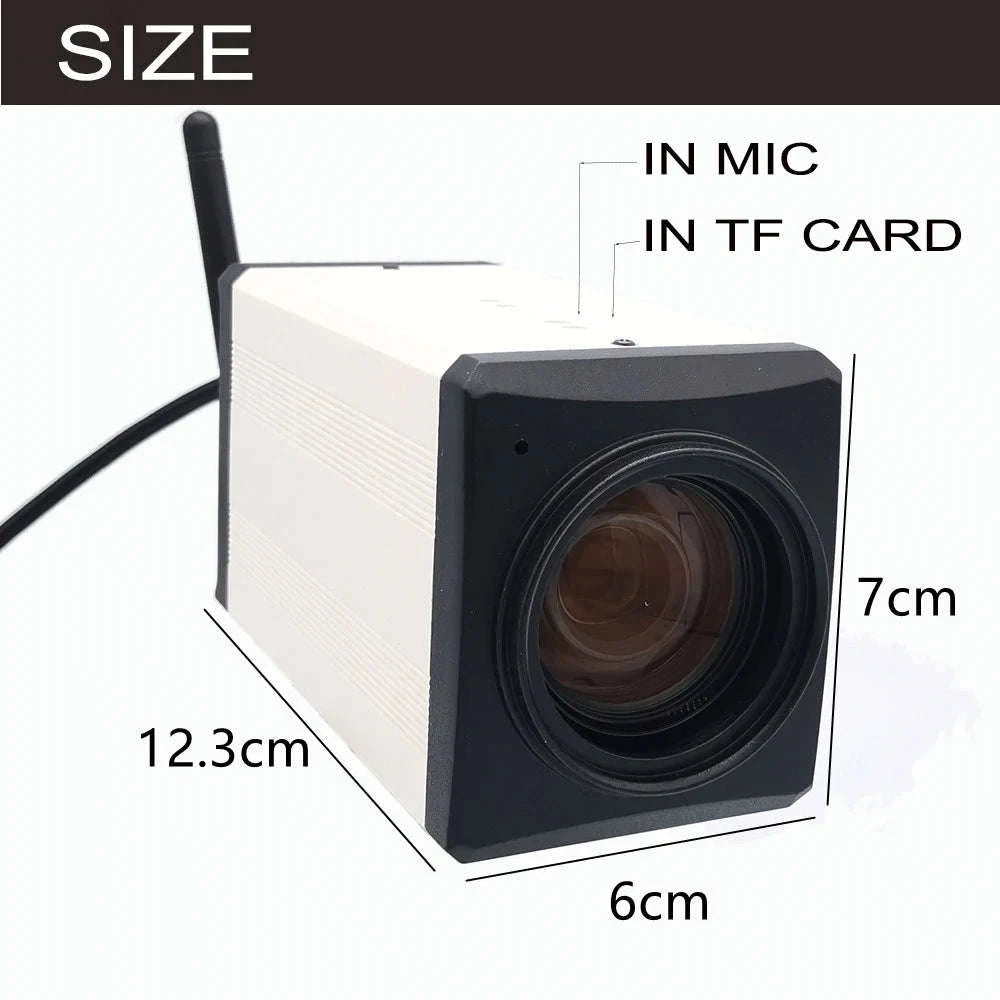 4K 8MP 36X Zoom Security Camera with 4G Connectivity-8MP EU 4G 36X 128g