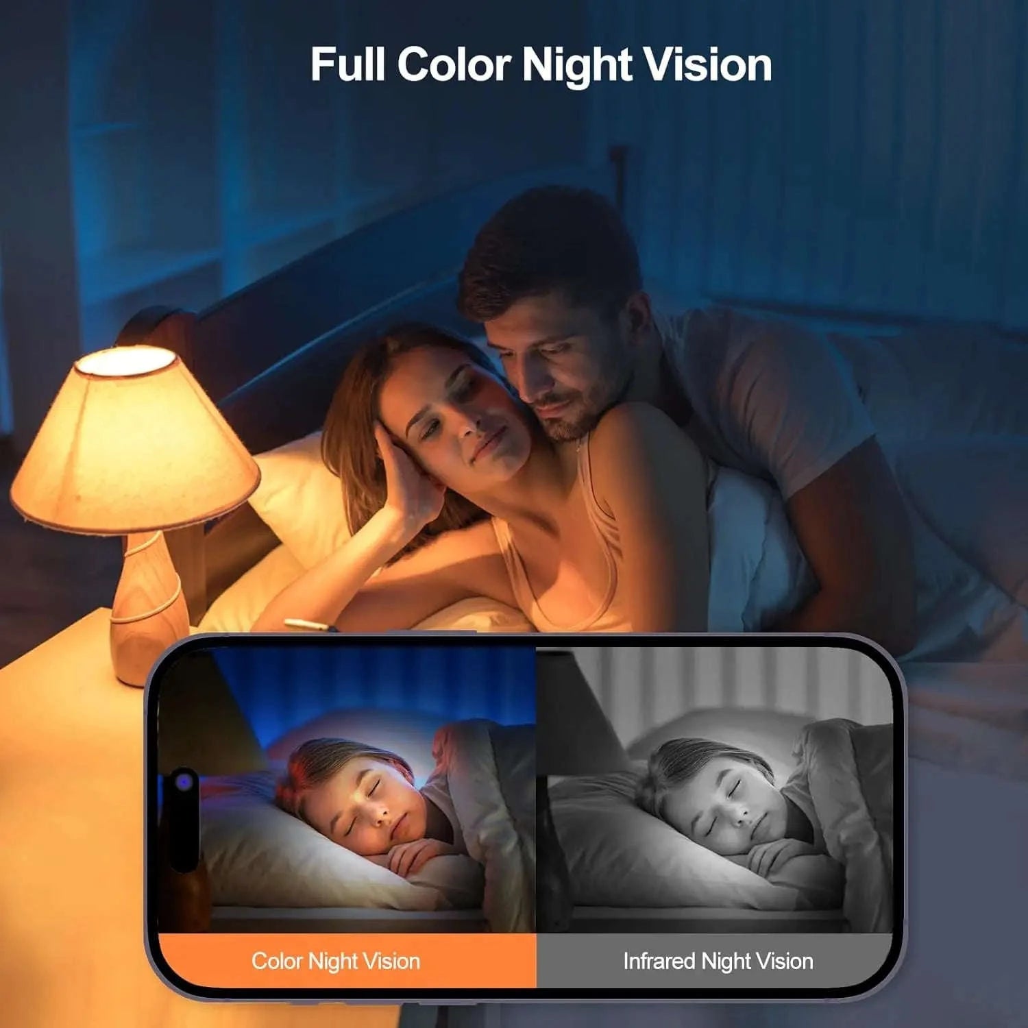 4K 8MP Dual-Lens PTZ Security Camera with Dual-Screen, AI Auto Tracking, Color Night Vision-4MP Cam No Card / UK Plug