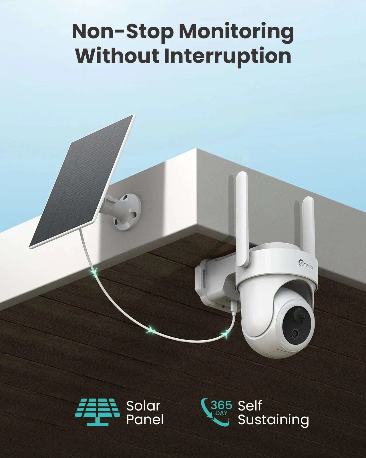 4K 8MP Dual Wi-Fi 360° Security Camera Kit with AI Tracking-United States