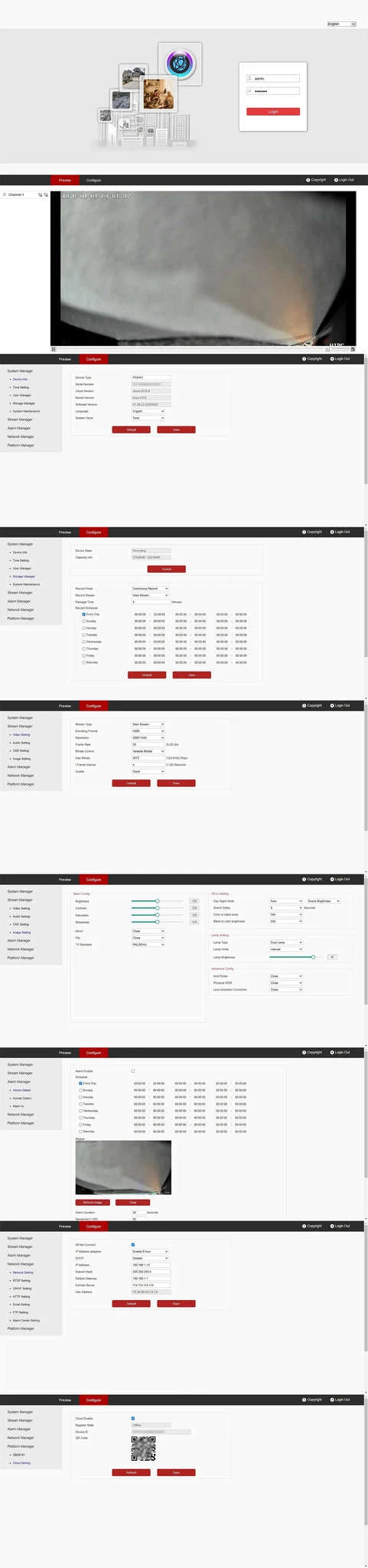 4K 8MP POE IP Camera with Night Vision and Audio-5MP DC12V / 3.6mm