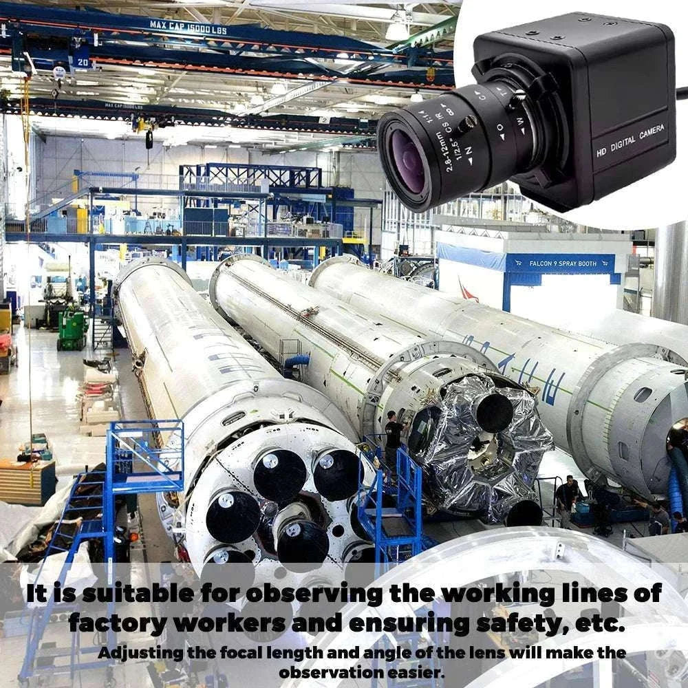 4K 8MP POE IP Camera with Zoom Lens Mini Metal CCTV-BLACK POE / 4MP / POE48V|2.8-12mm(manual)