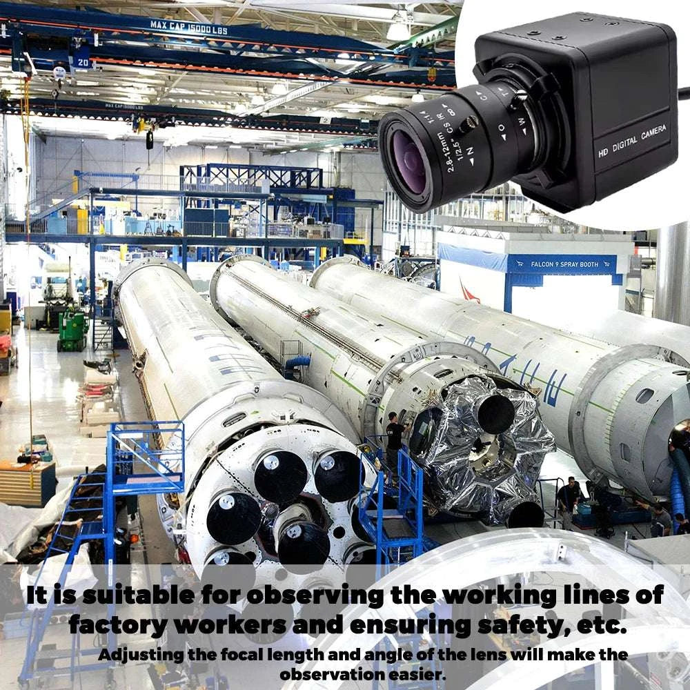 4K 8MP POE IP Camera with Zoom Lens Mini Metal CCTV-BLACK POE / 4MP / POE48V|2.8-12mm(manual)
