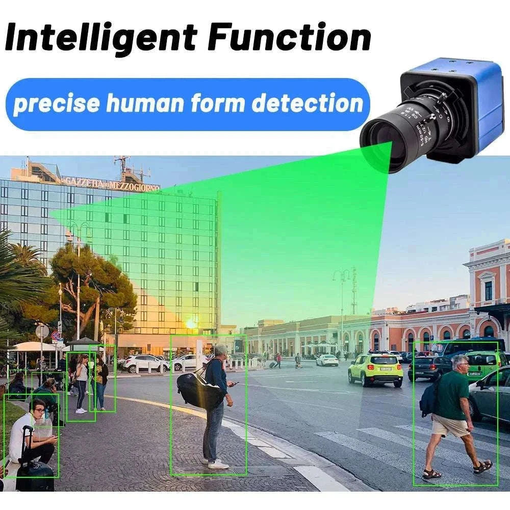 4K 8MP POE IP Camera with Zoom Lens Mini Metal CCTV-BLACK POE / 4MP / POE48V|2.8-12mm(manual)