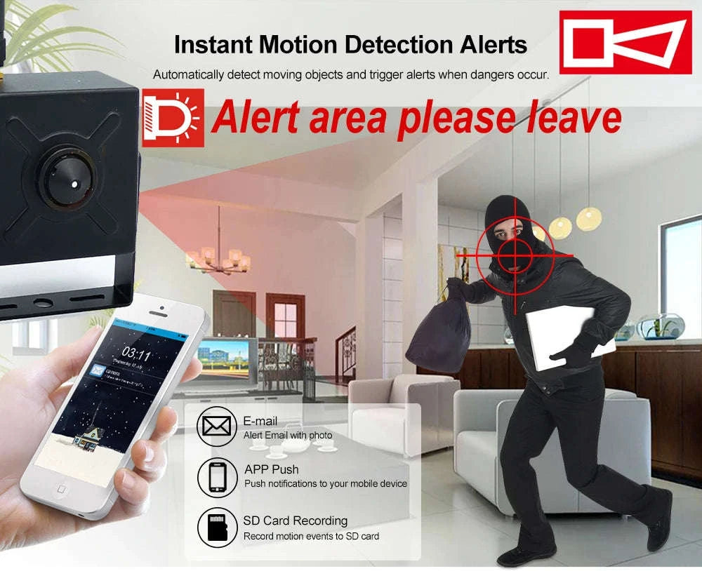 4K 8MP PoE Mini IP Camera with Starlight IMX415 Sensor-3.6mm