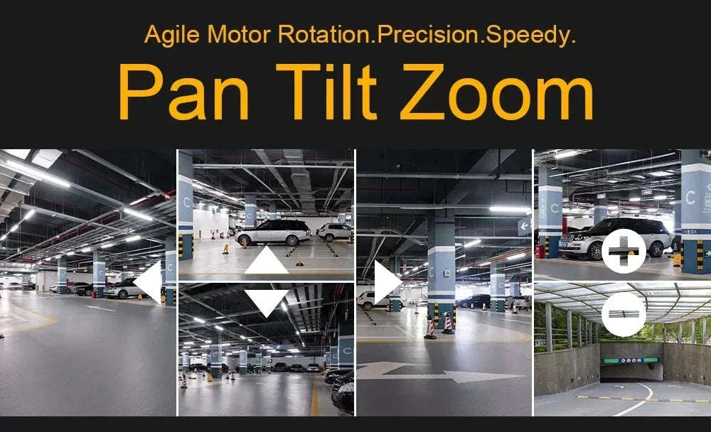 4K 8MP PTZ Dome Camera with 12X Zoom & PoE-1Pcs 4K POE PTZ / Poland