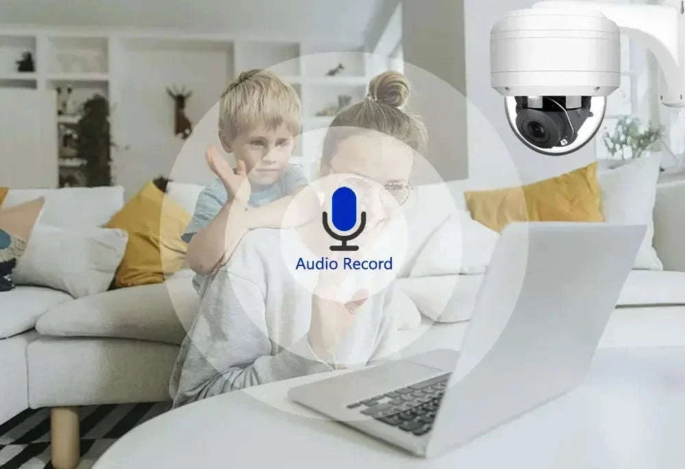 4K 8MP PTZ Dome Camera with 12X Zoom & PoE-1Pcs 4K POE PTZ / Poland