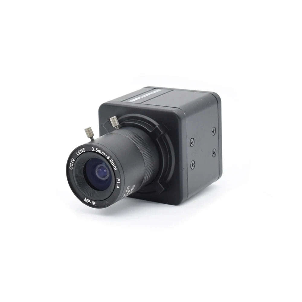 4K 8MP USB Camera with 5-50mm Zoom Lens for Motion Capture-8mm lens