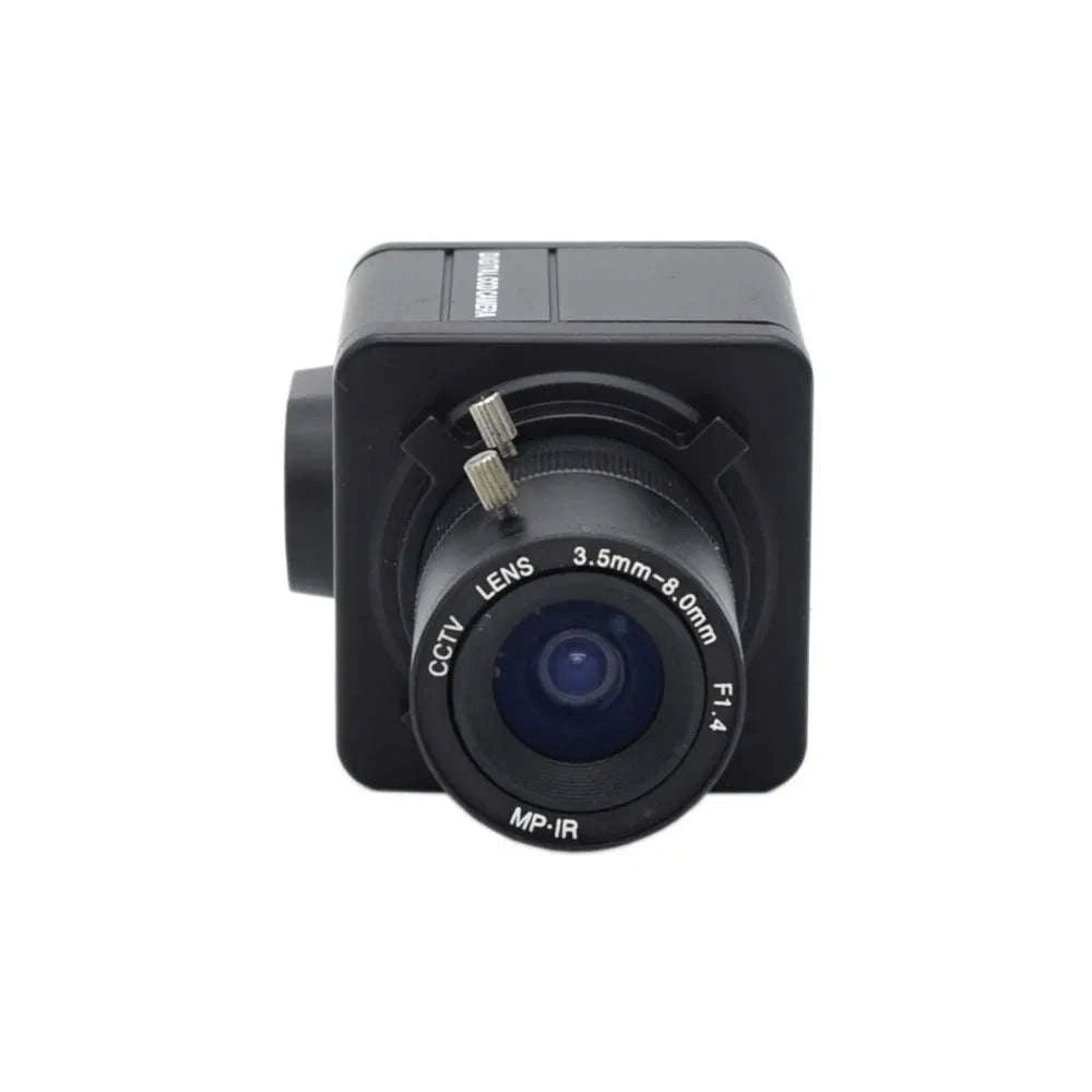 4K 8MP USB Camera with 5-50mm Zoom Lens for Motion Capture-8mm lens