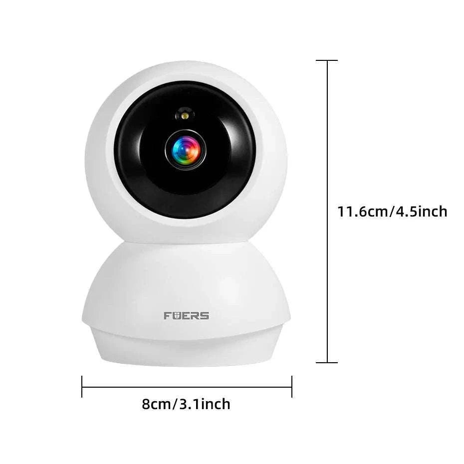 4K 8MP WiFi Indoor Security Camera with Auto Tracking & App Control-5MP camera / UK Plug / China Mainland