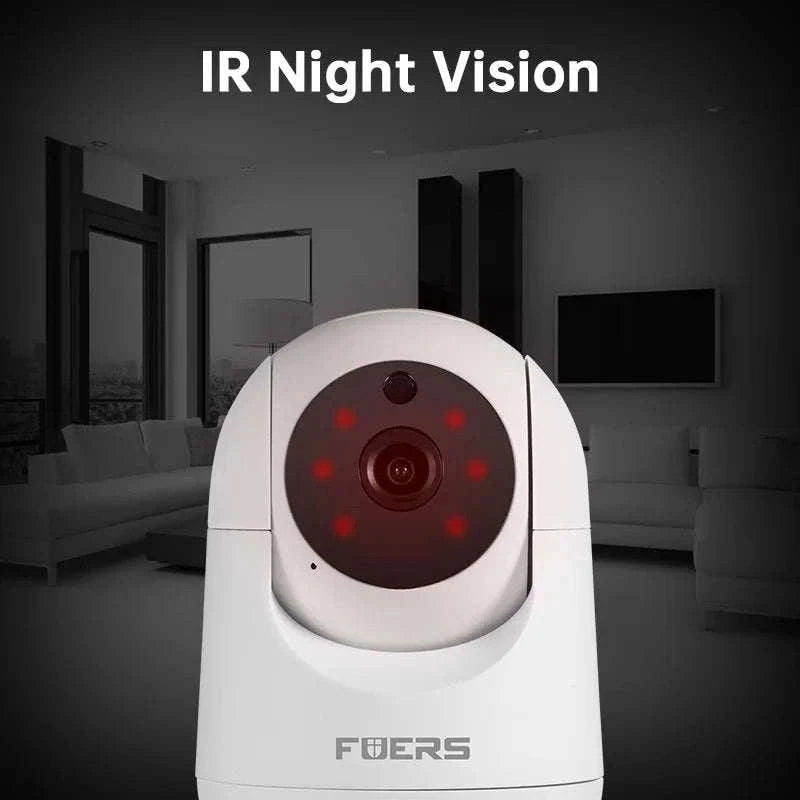 4K 8MP WiFi IP Camera with Smart Tracking and Night Vision-8MP camera / US Plug
