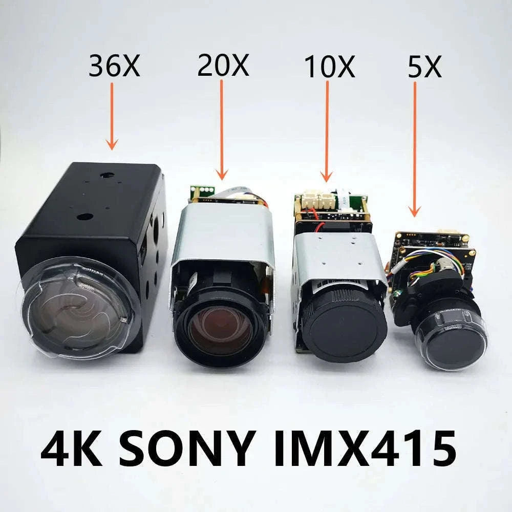 4K 8MP Zoom RTMP IP Camera for Clear Remote Surveillance-IMX415 30X