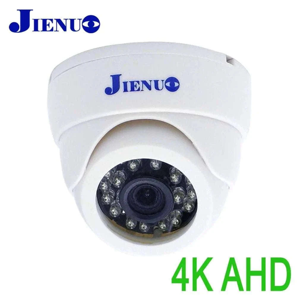 4K AHD Dome CCTV Camera with Night Vision and 25m IR Range-TV connection / NTSC / 12mm