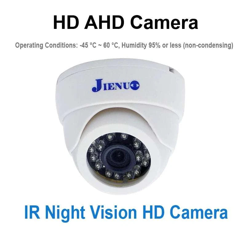 4K AHD Dome CCTV Camera with Night Vision and 25m IR Range-TV connection / NTSC / 12mm
