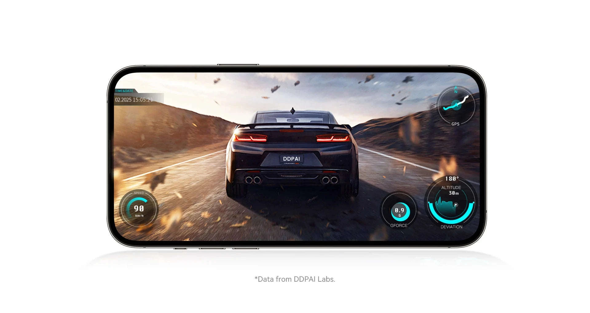 4K Dash Cam Front and Rear Interior Camera with HDR, 5GHz Wi‑Fi, GPS, ADAS, 4G Support-2-Channel / Poland / 256G SD Card