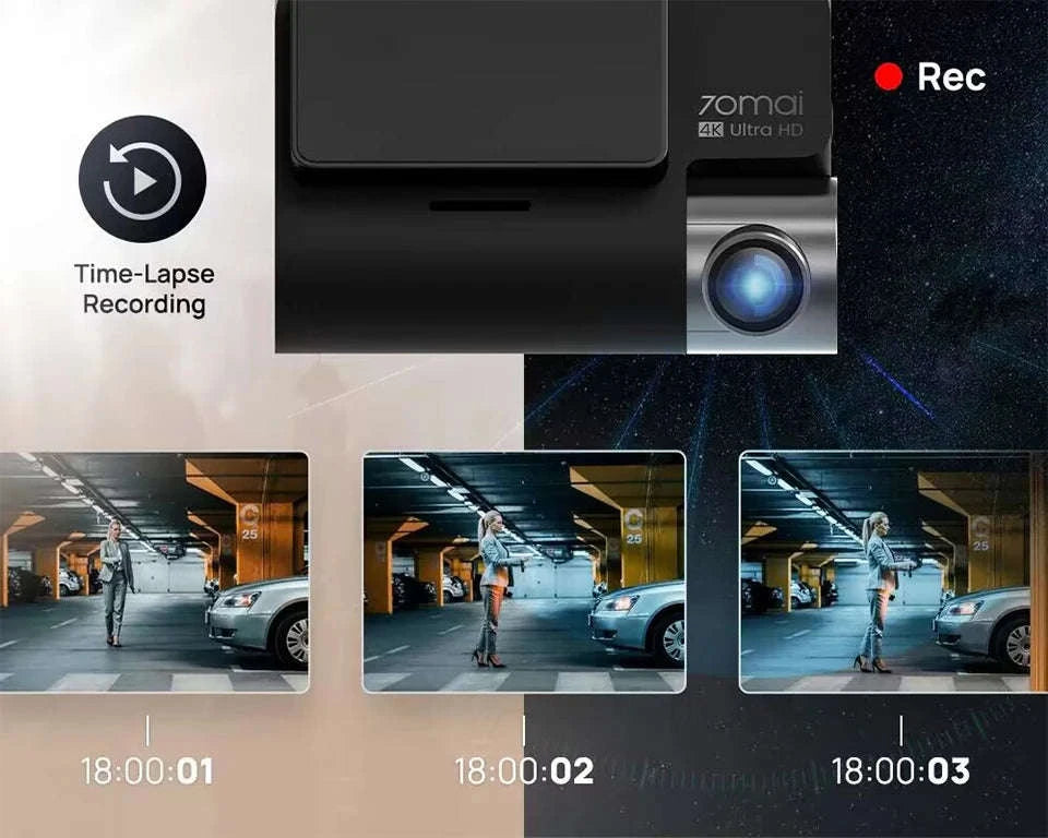 4K Dash Cam with GPS, ADAS, 24H Parking Surveillance and 4G LTE Support-2-Channel n UP04 / Saudi Arabia / No TF Card