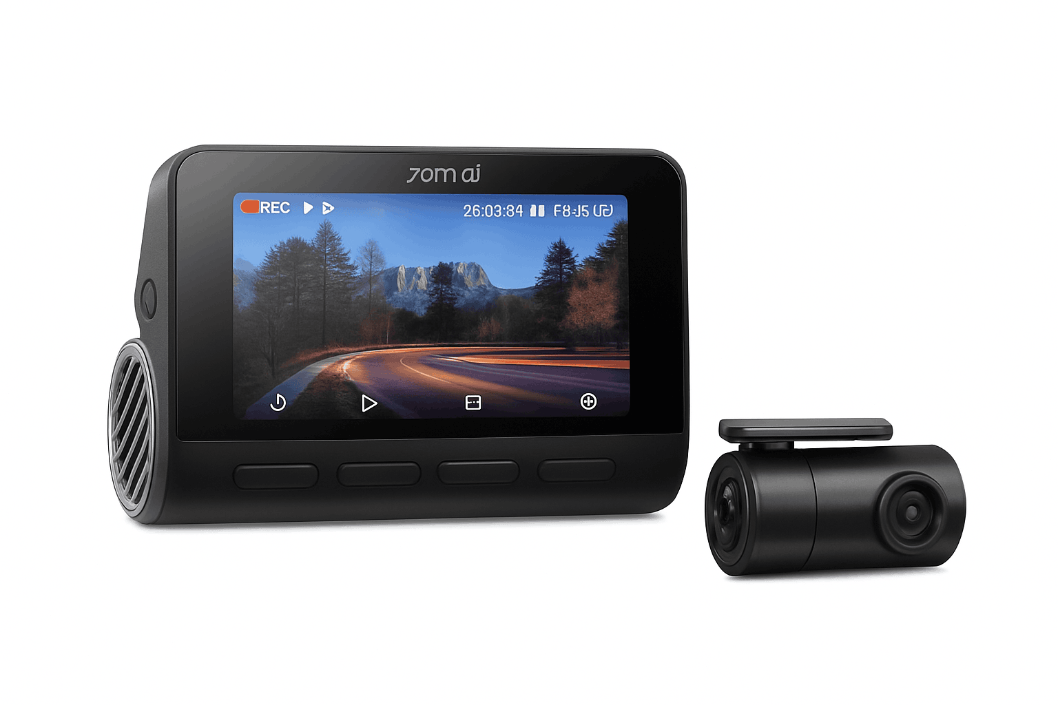 4K Dash Cam with GPS, ADAS, 24H Parking Surveillance and 4G LTE Support-2-Channel n UP04 / Saudi Arabia / No TF Card