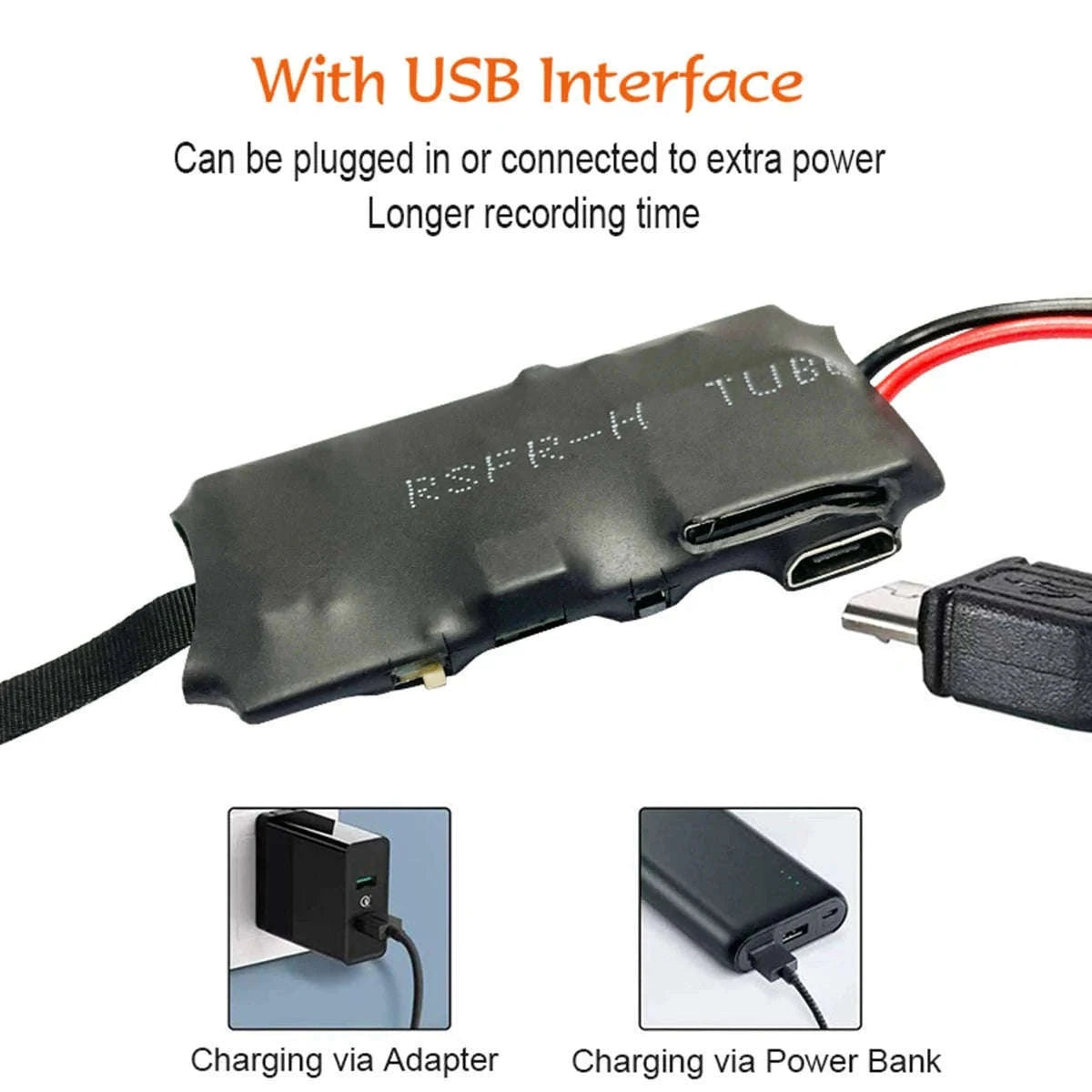 4K DIY Wireless WiFi Mini Camera for Remote Viewing-Model 2 90 degrees