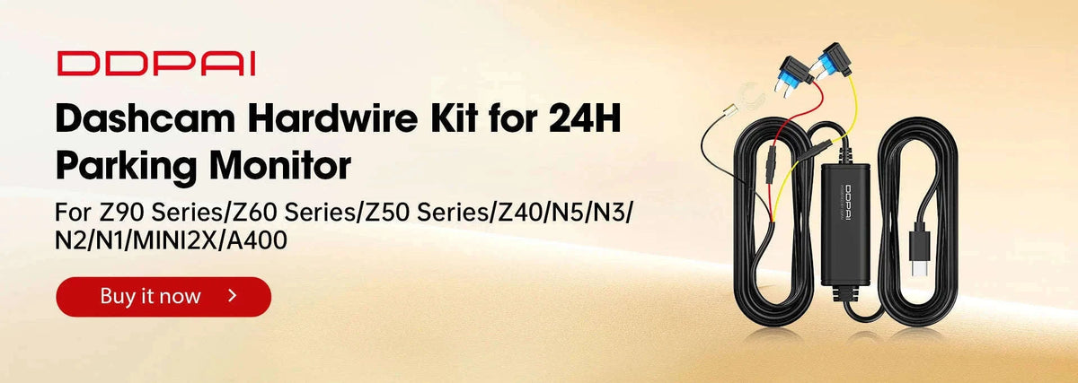 4K Dual-Channel Dash Cam with GPS, ADAS and Wi-Fi 6-Z50 Pro Front n Rear / No SD Card