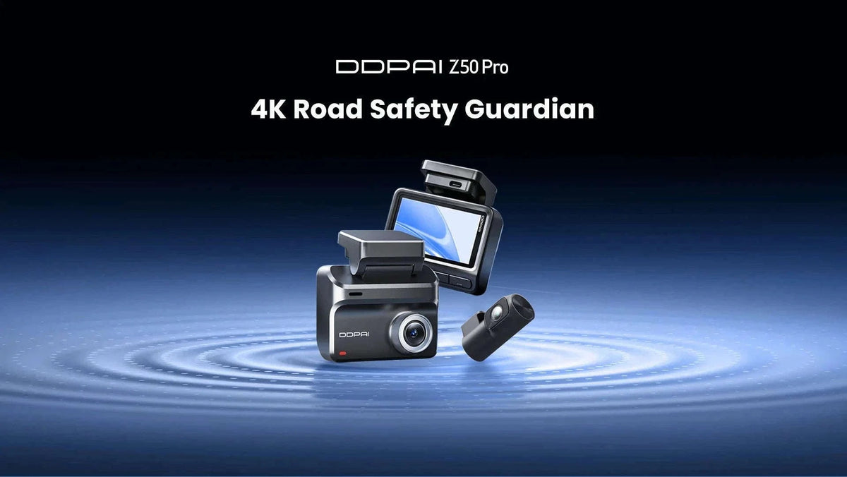 4K Dual-Channel Dash Cam with GPS, ADAS and Wi-Fi 6-Z50 Pro Front n Rear / No SD Card