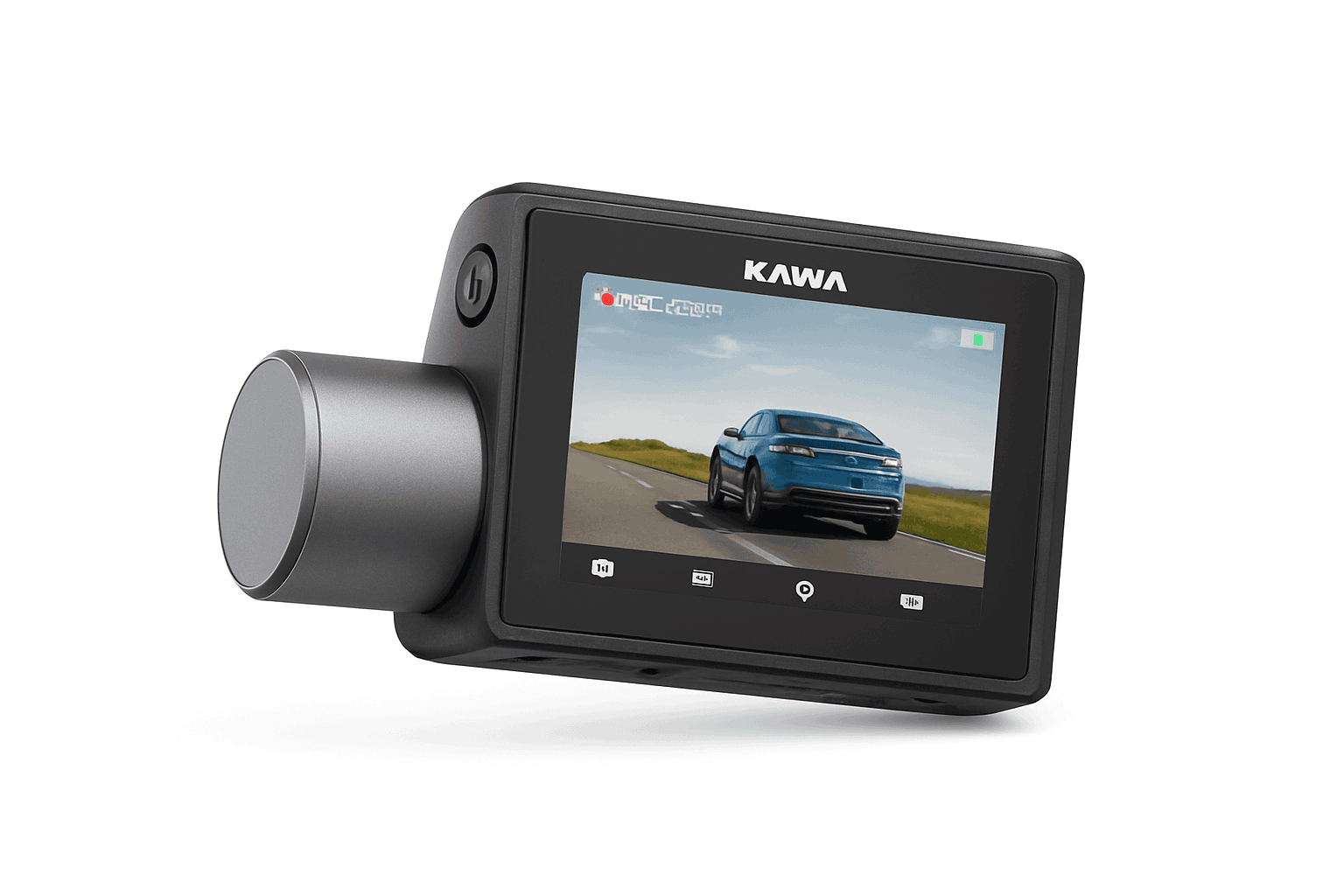 4K Front & Rear Dash Cam with GPS, WiFi 6 & Voice Control-D7 Front Only / China Mainland / NO TF Card