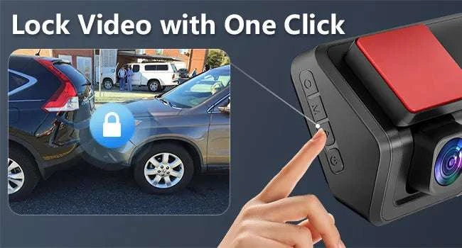 4K Front & Rear Dash Cam with WiFi, Night Vision & Parking Monitor-