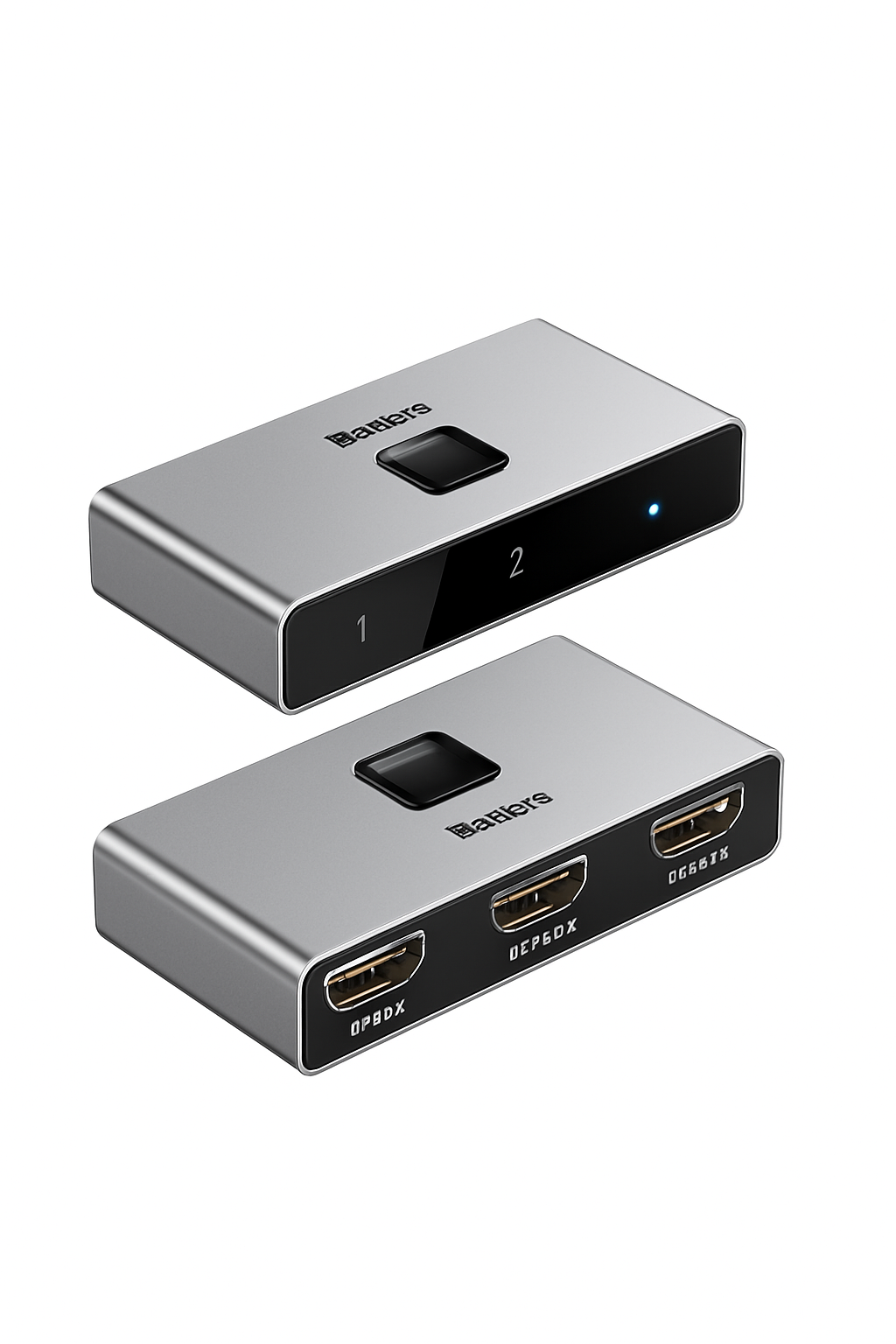 4K HDMI Switcher Bi-Directional 2-in-1 Splitter for TV, PS4, PC