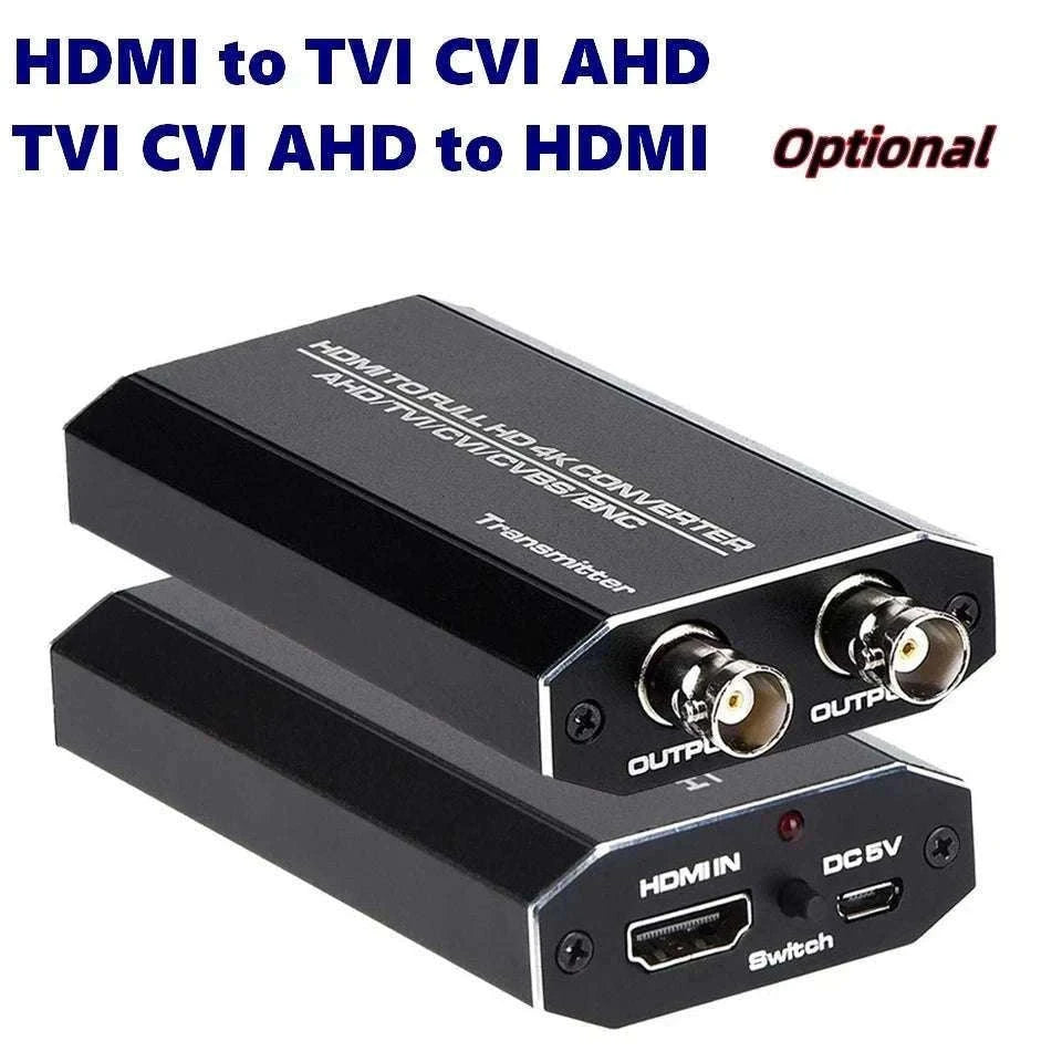 4K HDMI to TVI CVI AHD BNC Video Converter-HDMI to TVI CVI AHD