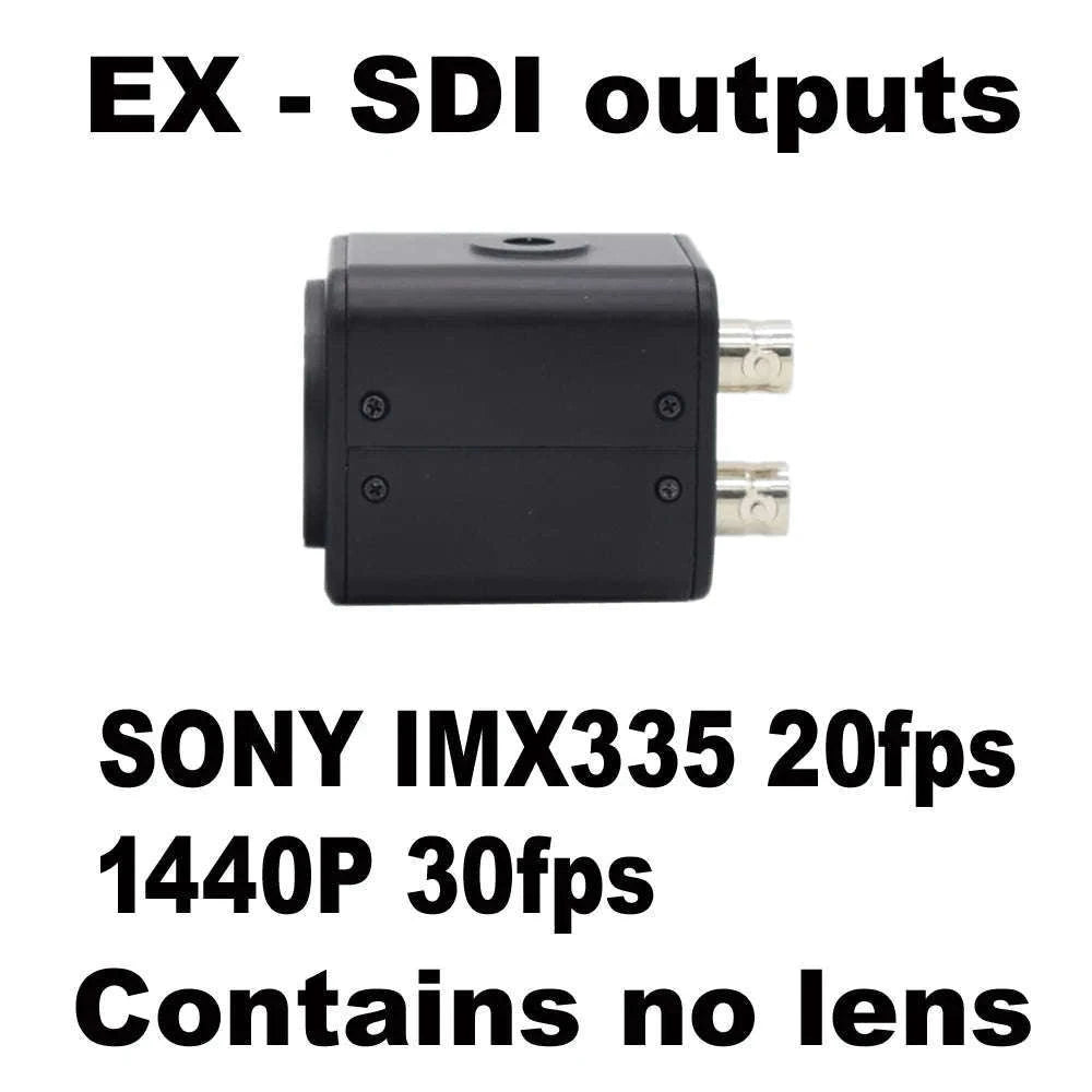 4K IMX385 SDI Industrial Camera for Stable, Clear Imaging-IMX290 2.8-12mm lens