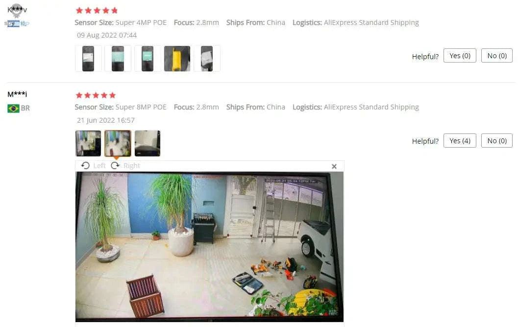 4K IP Camera – POE Outdoor Security with Color Night Vision and Audio-Super 4MP POE / 2.8mm
