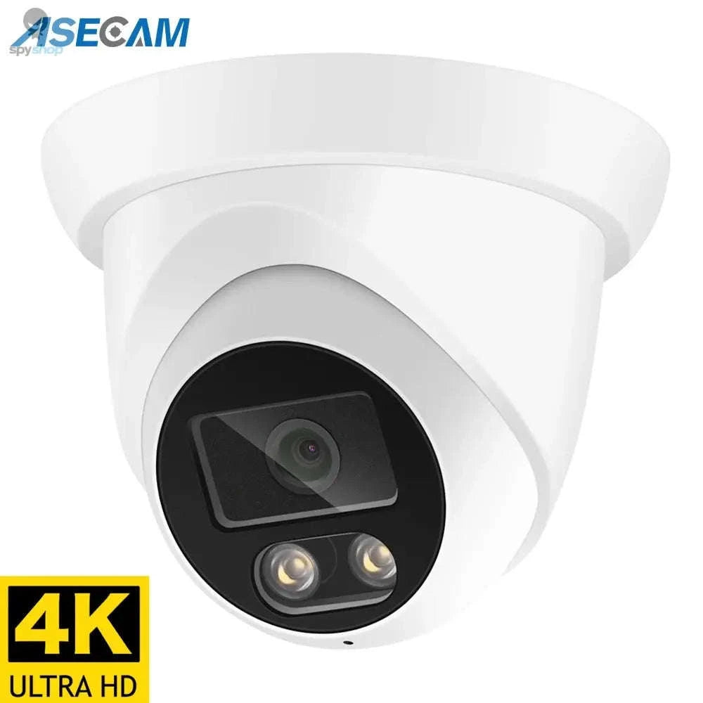 4K IP Camera – POE Outdoor Security with Color Night Vision and Audio-Super 4MP POE / 2.8mm