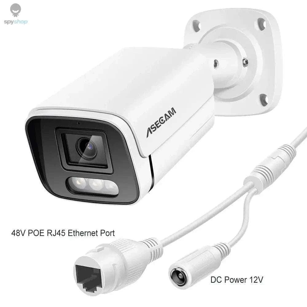 4K IP Security Camera with Color Night Vision and POE-Super 8MP POE / 2.8mm