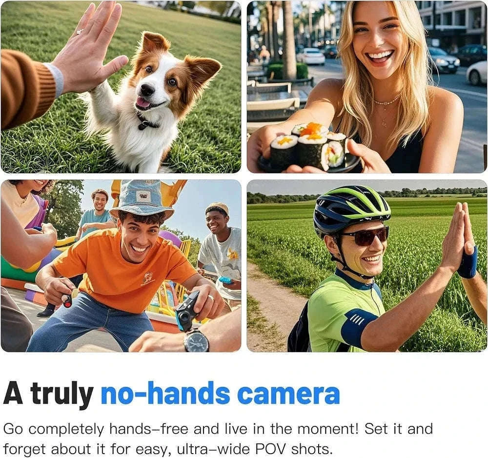 4K Magnetic Mini Body Camera with WiFi POV Recording-UHD Pro 4K (WH-Bas) / With 32G TF Card / China Mainland