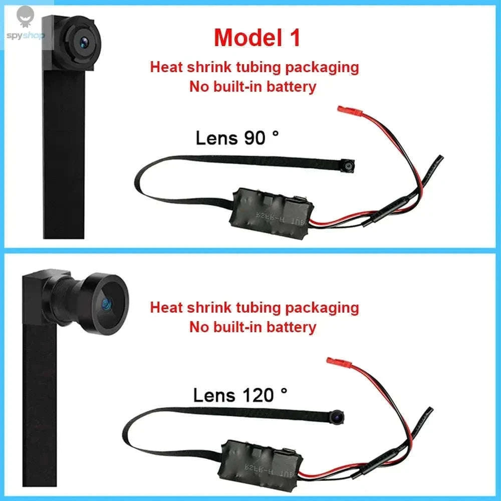 4K Mini WiFi Camera for DIY Surveillance and Remote Viewing-Model 1 120 degree / Camera plus 64GB