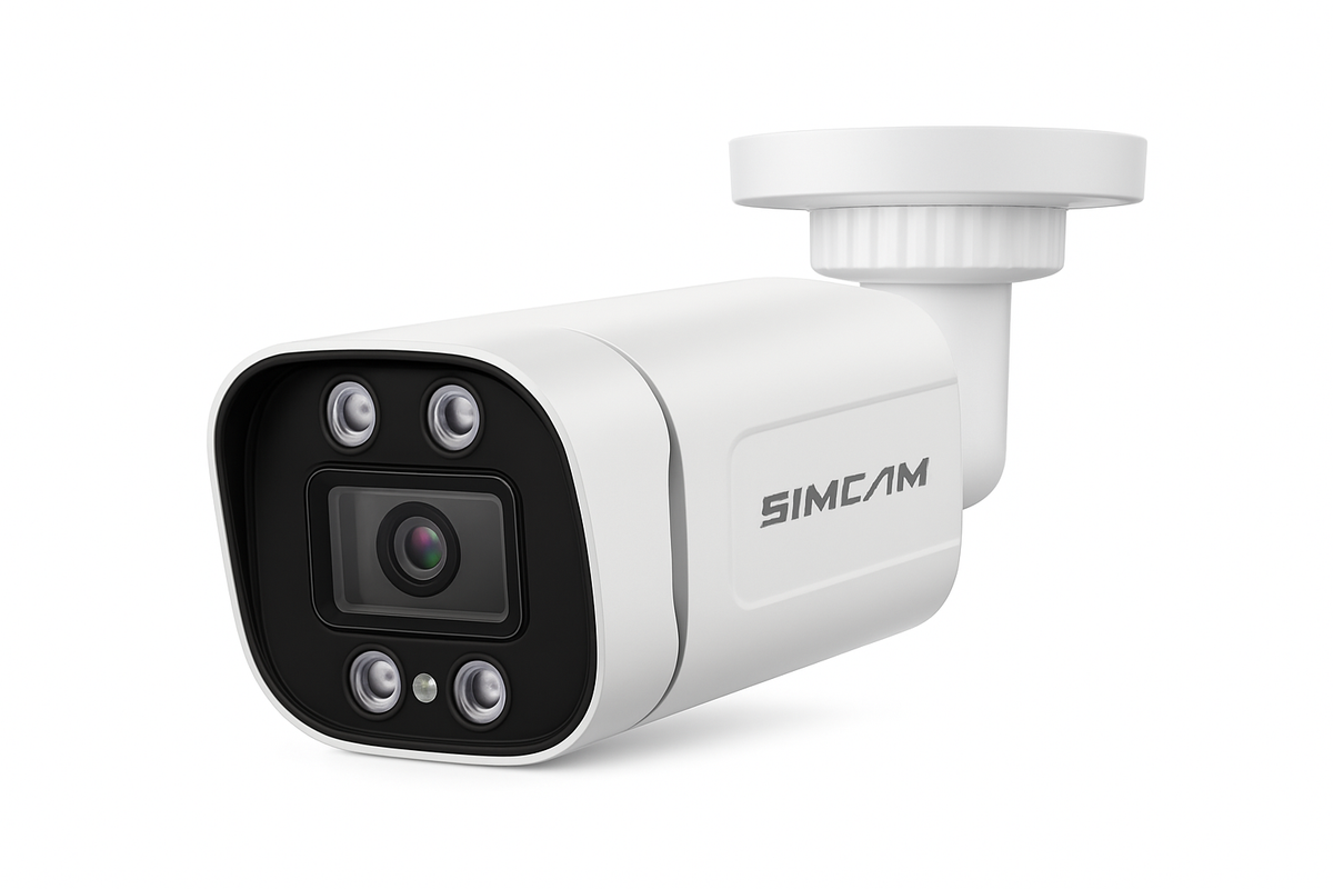 4K PoE IP Surveillance Camera with Audio Night Vision Waterproof Bullet