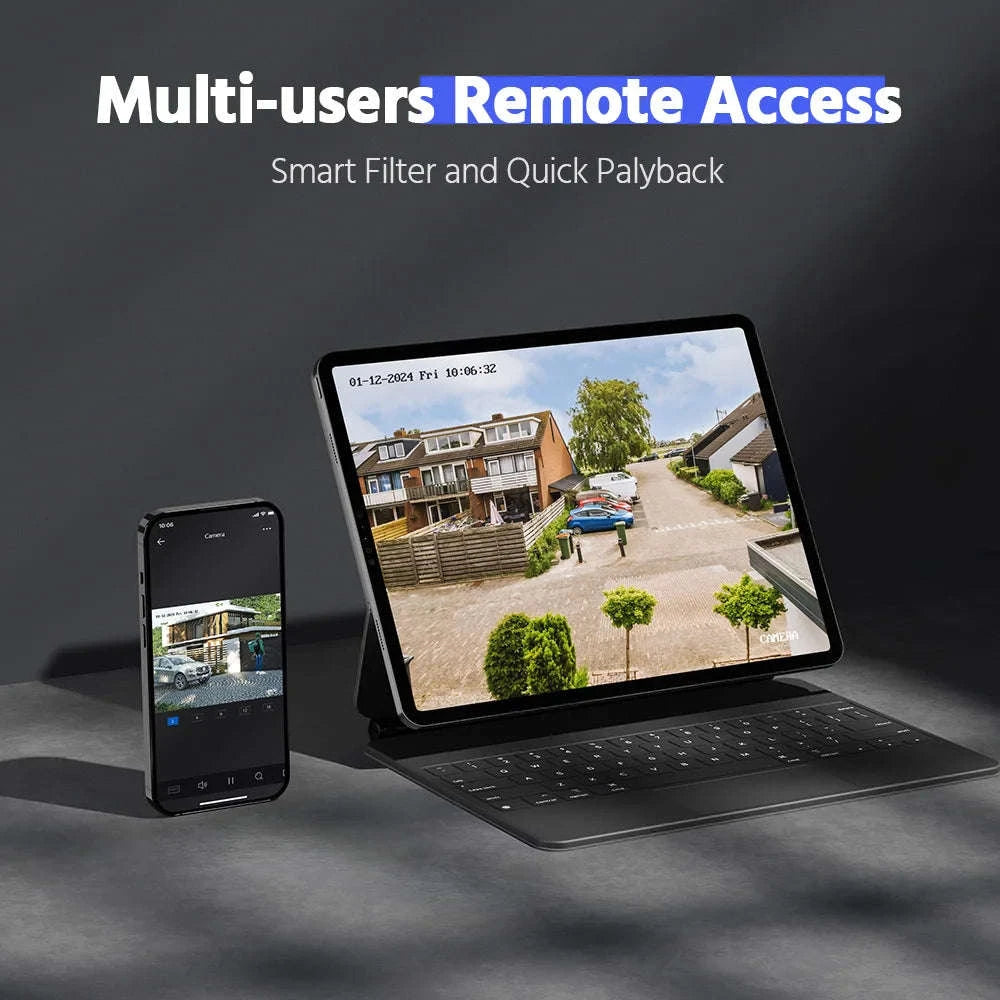 4K Smart Dual Light Varifocal Dome Network Camera, 8MP-United States