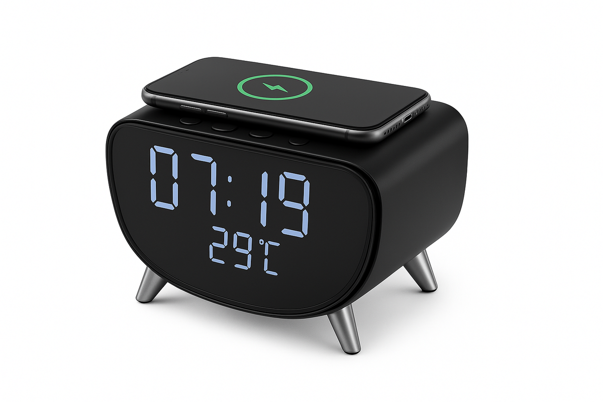 4K WiFi Clock Camera with Motion Detection