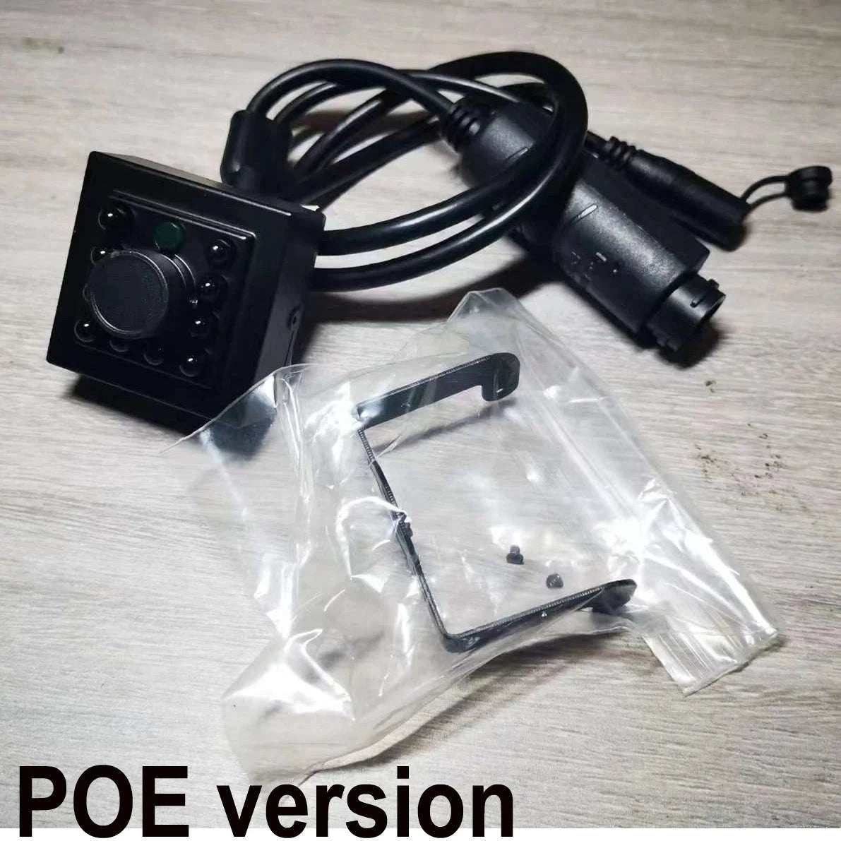 4K Ultra HD 8MP Mini Indoor IP Security Camera-4K 8MP add POE / 1.6mm