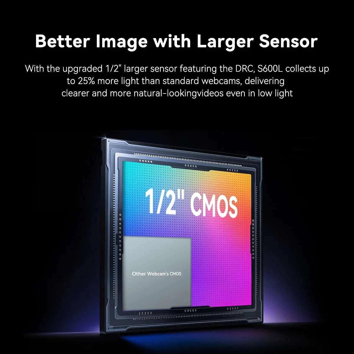 4K Webcam with Ring Light Autofocus 1080P 60FPS USB Camera-S600L 4K Webcam / China Mainland