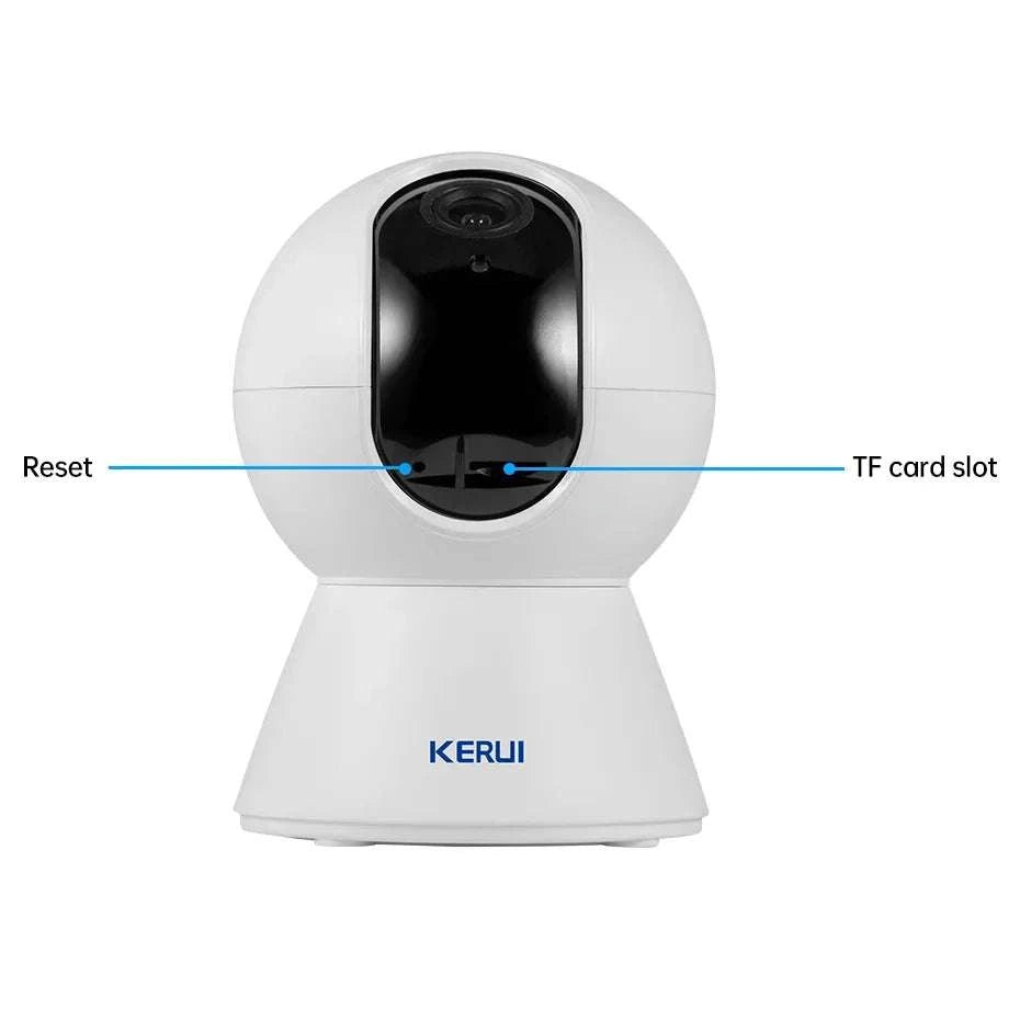 4K WiFi Indoor Security Camera with Auto Tracking & Night Vision-8MP With 32GB Card / US Plug / China Mainland