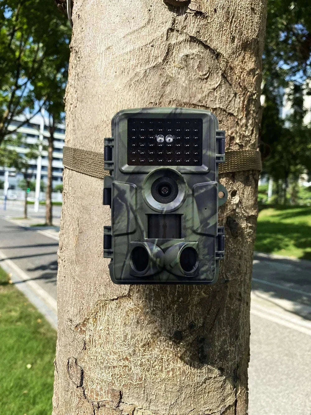 4K WiFi Trail Camera 60MP Motion Activated Night Vision IP66-PR4000W Add 128GB