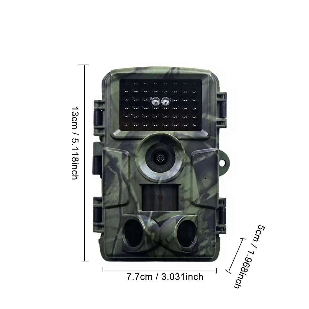 4K WiFi Trail Camera 60MP Motion Activated Night Vision IP66-PR4000W Add 128GB