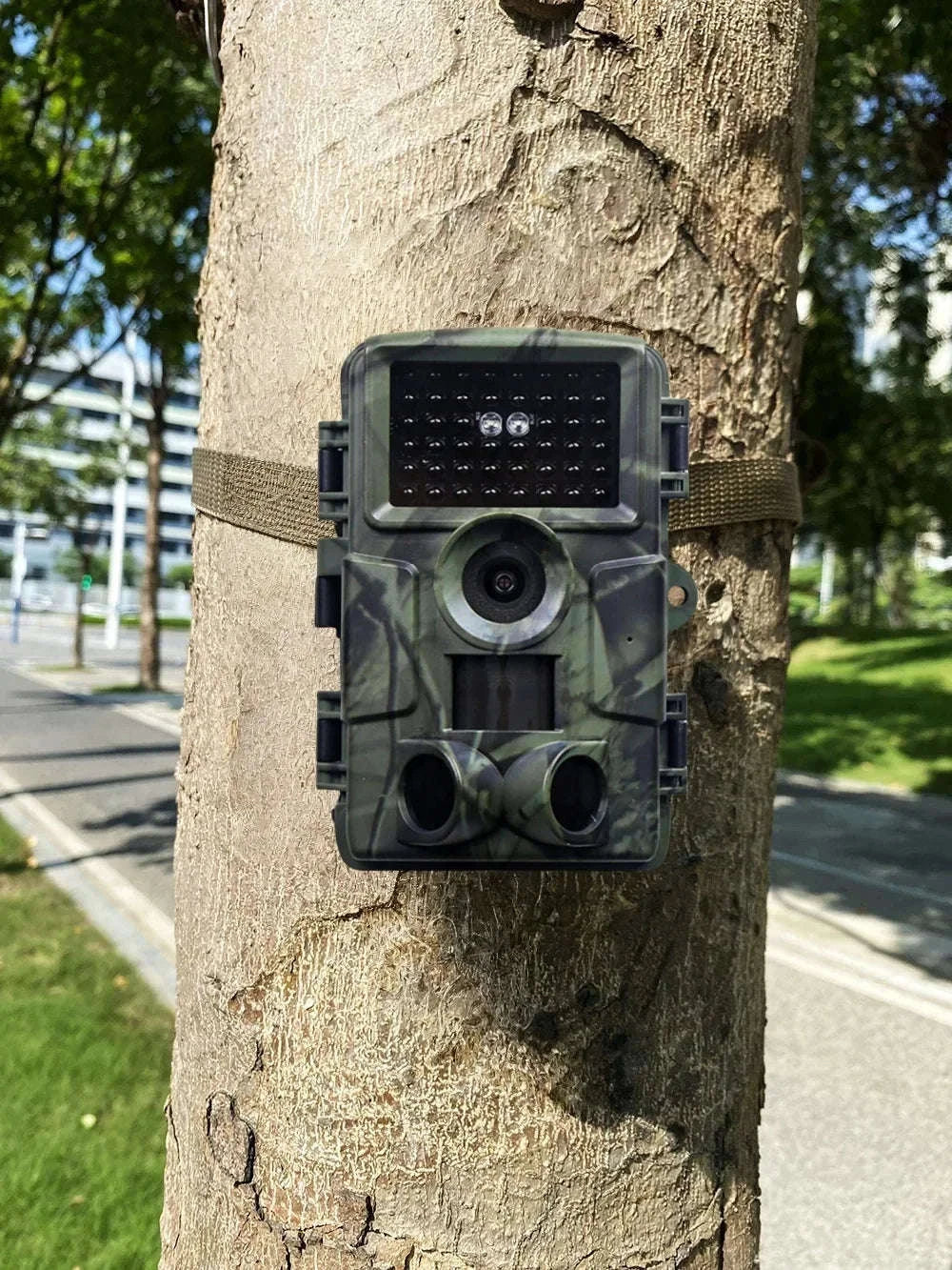 4K WiFi Trail Camera 60MP Motion Activated Night Vision IP66-PR4000W Add 128GB