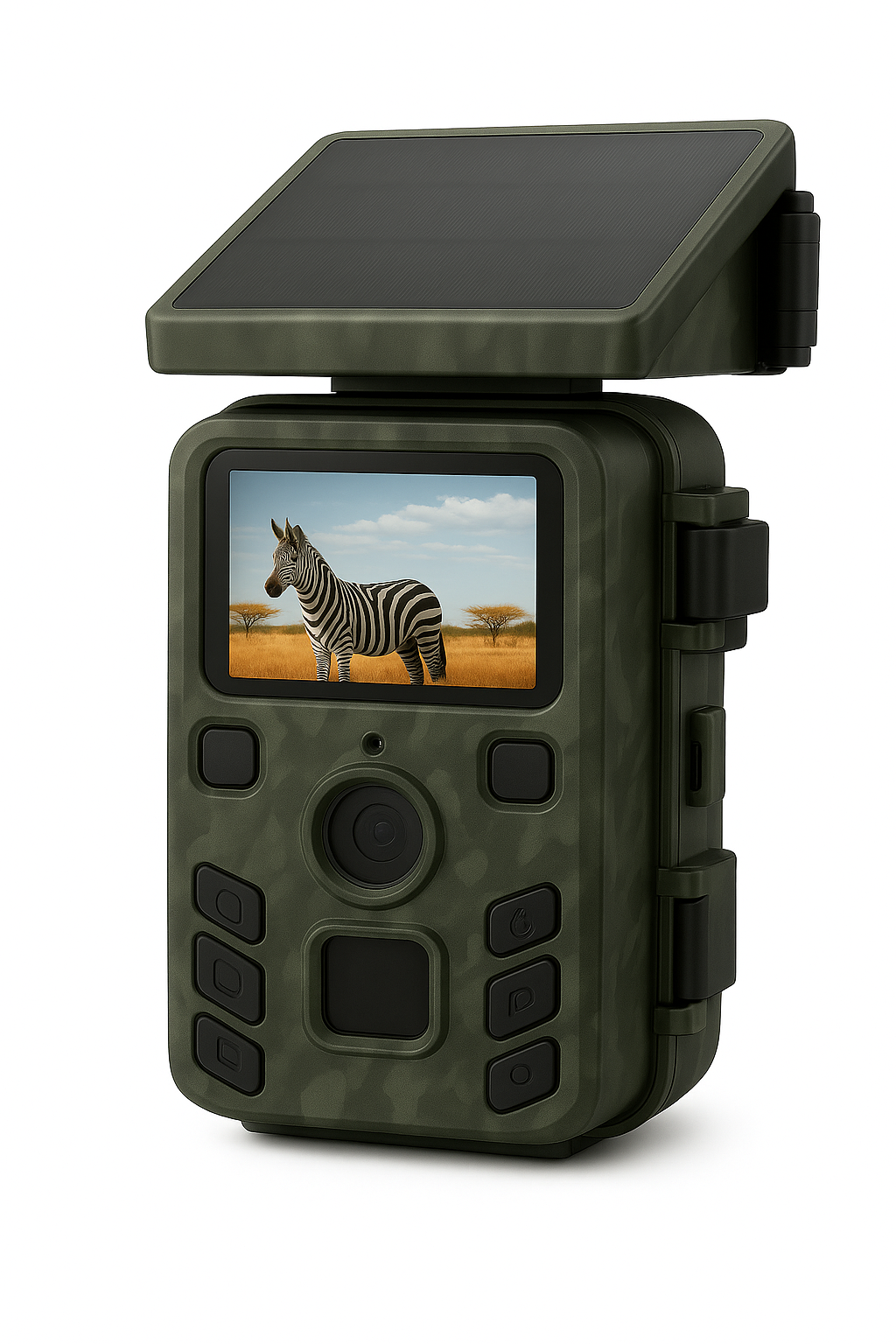 4K trådlös spårkamera 50MP nattseende Mini301S för jakt utomhus vilt övervakning foto fällor
